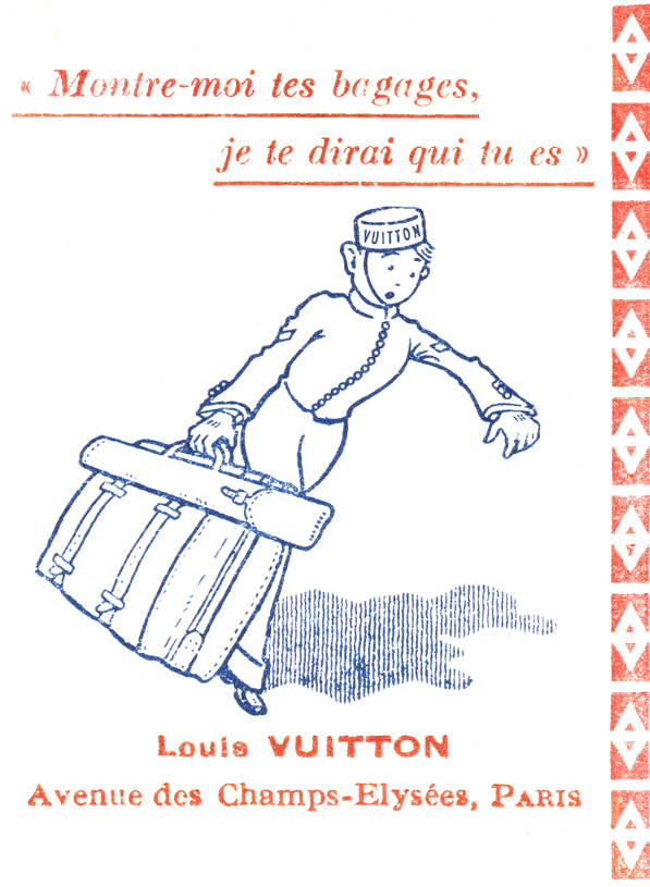 cartel Louis Vuitton