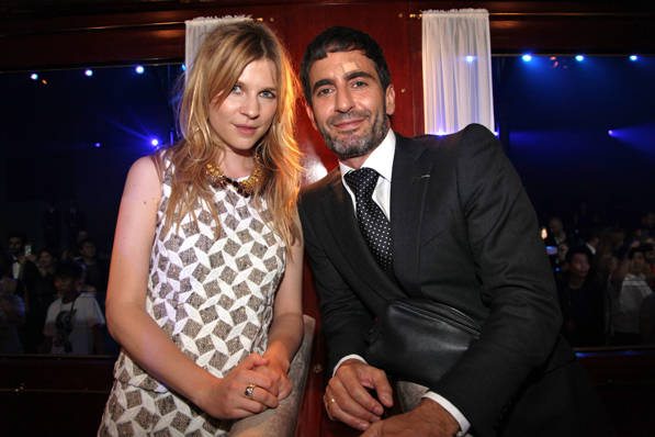 Clemence Poesy y Marc Jacobs