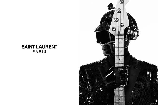 Slimane y Daft Punk para Saint Laurent