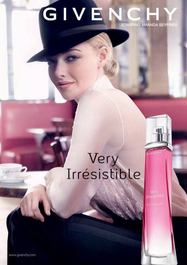 Imagen publicitaria del perfume