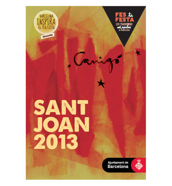 Cartel Sant Joan Barcelona 2013