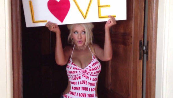Christina Aguilera en su nuevo videoclip