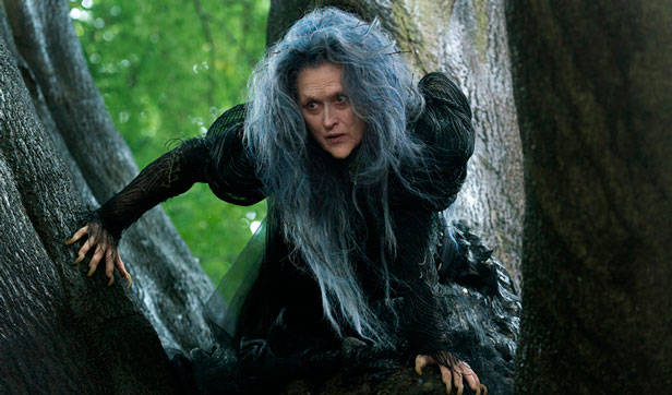 Meryl Streep como la Malvada Bruja en “Into the Woods”