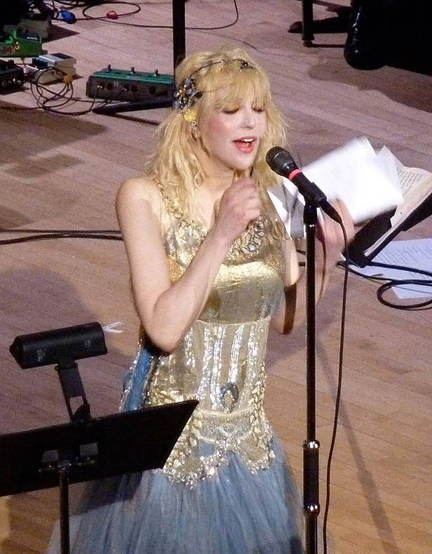 Courtney Love en el Carnegie Hall