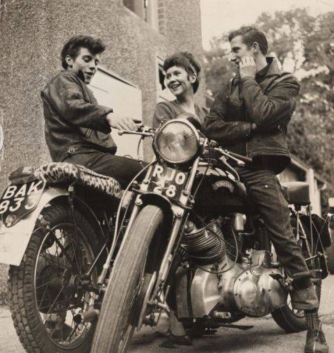 Los rockers y sus inseparables motos