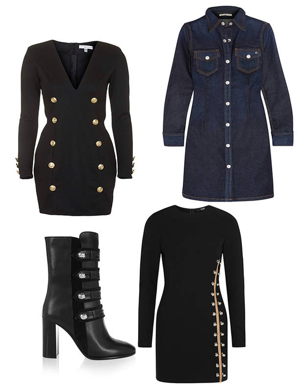 Balmain, A.G. Jeans, Isabel Marant y Versus