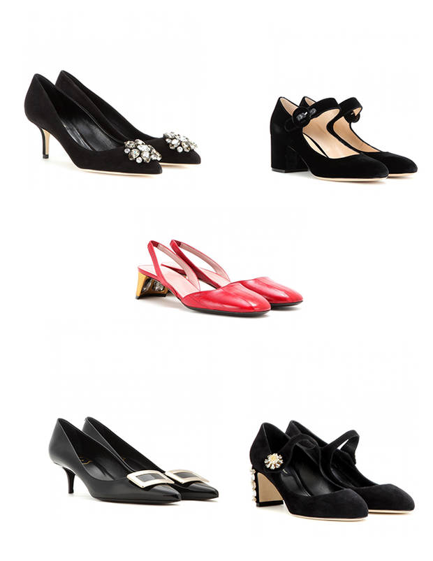 Dolce & Gabbana, Gianvito Rossi, Roger Vivier y Gucci