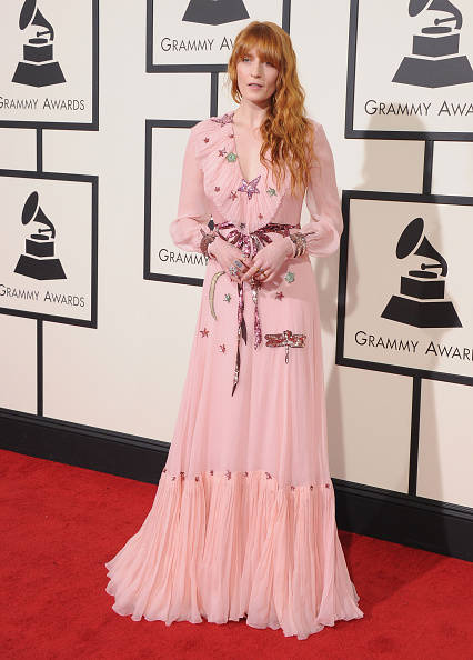 Singer arrives at The 58th GRAMMY Awards at Staples Center on February 15, 2016 in Los Angeles, California.
