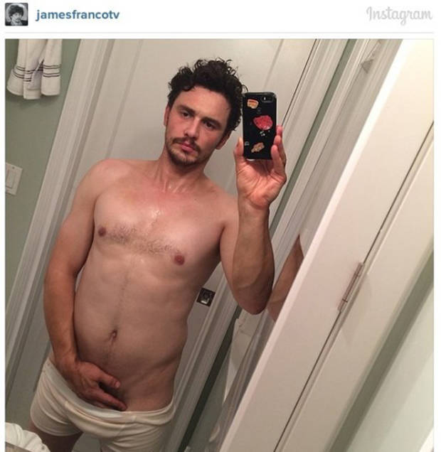 Los famosos mas hot y sus desnudos en instagram James Franco