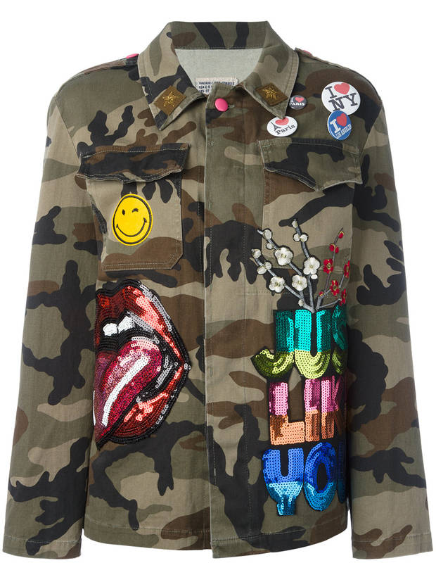 chaqueta camuflaje