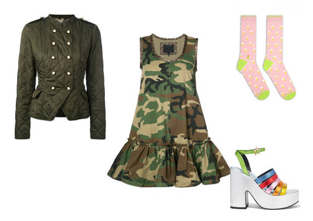 look camuflaje