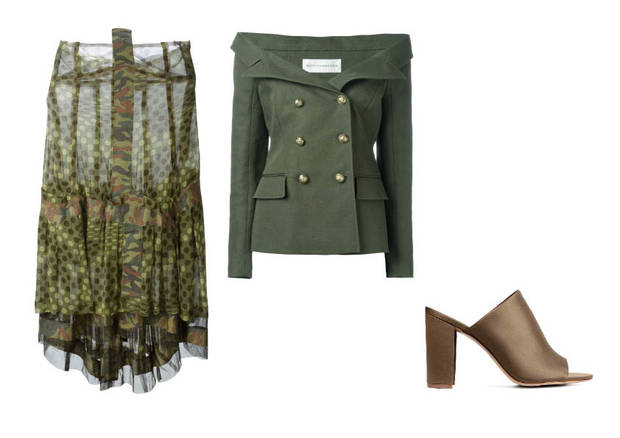 look camuflaje