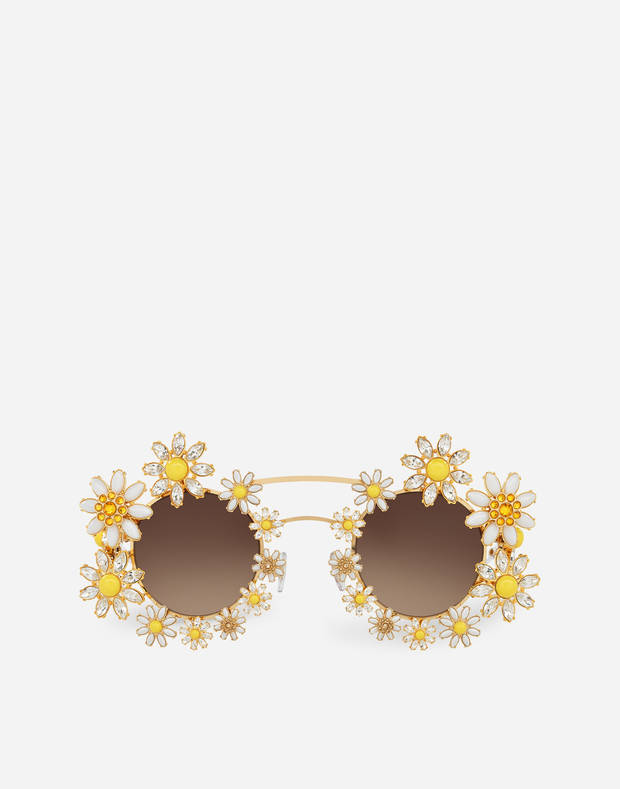 gafas flores