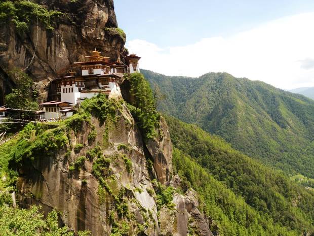Lugares Nido del Tigre, Valle de Paro, Bután