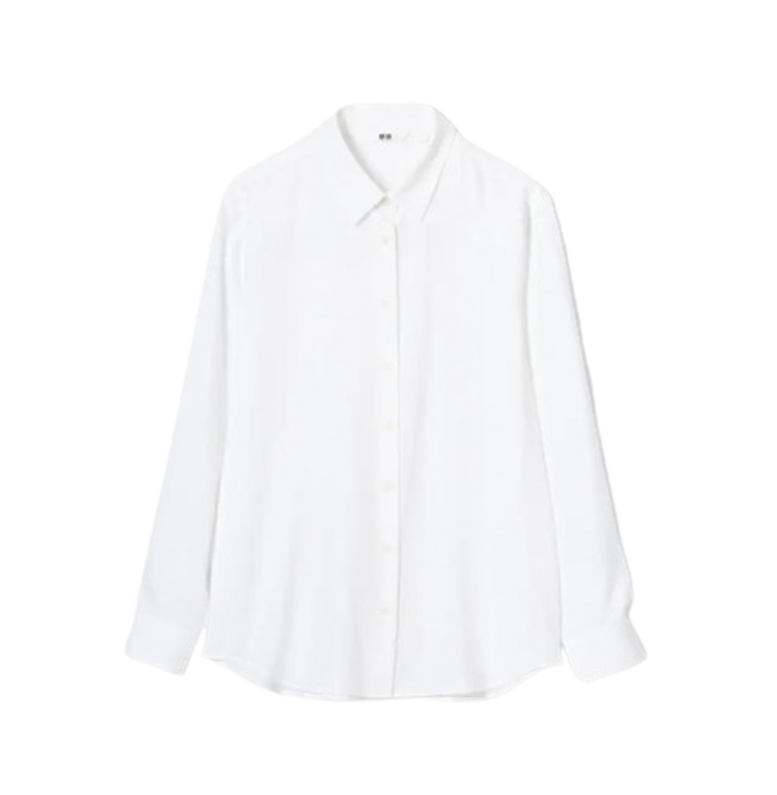 Camisa blanca de Uniqlo