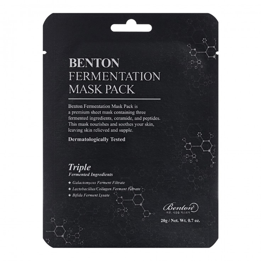 Fermentation mask, de Benton en Miin Cosmetics