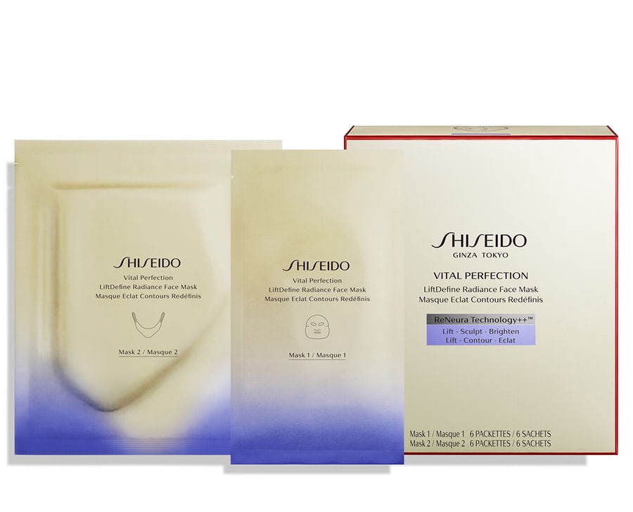 LiftDefine Radiance Face Mask, de Shiseido