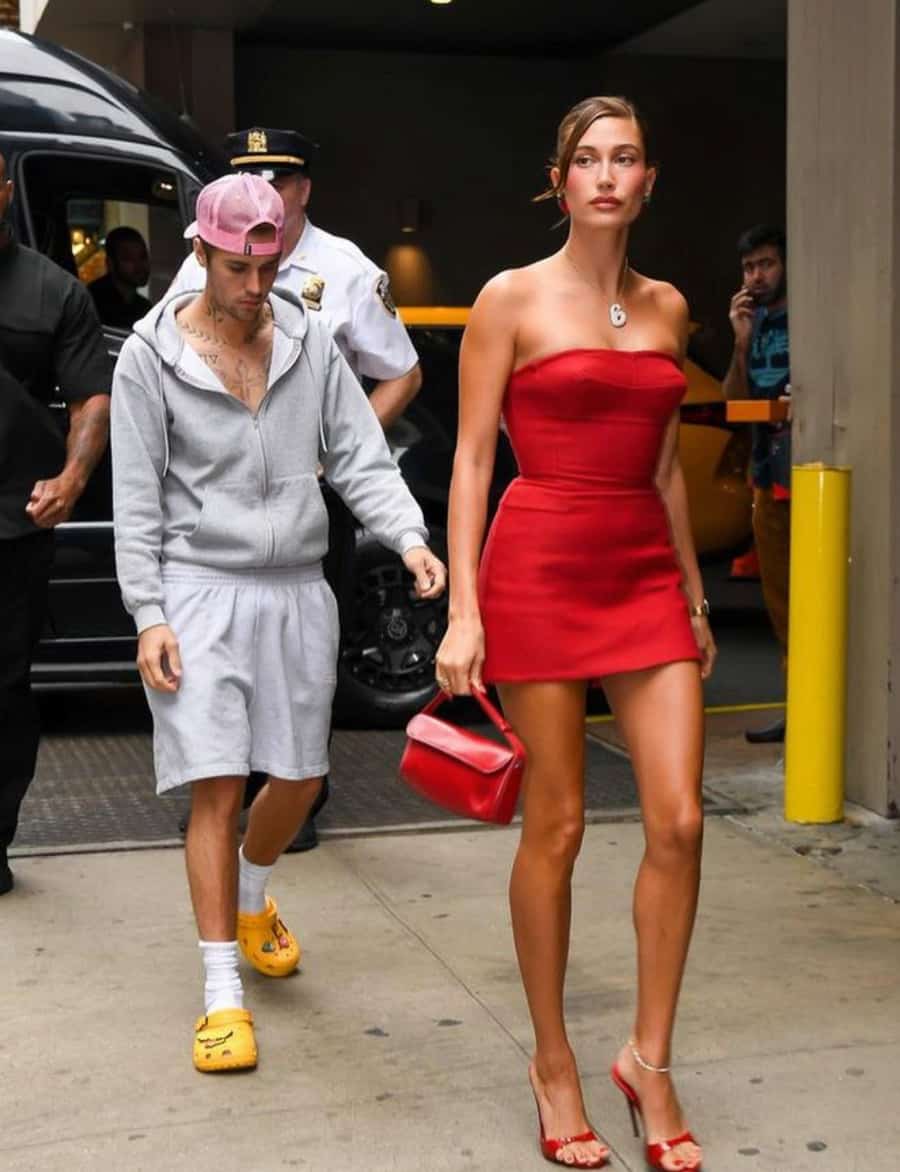 Justin y Hailey Bieber en Nueva York