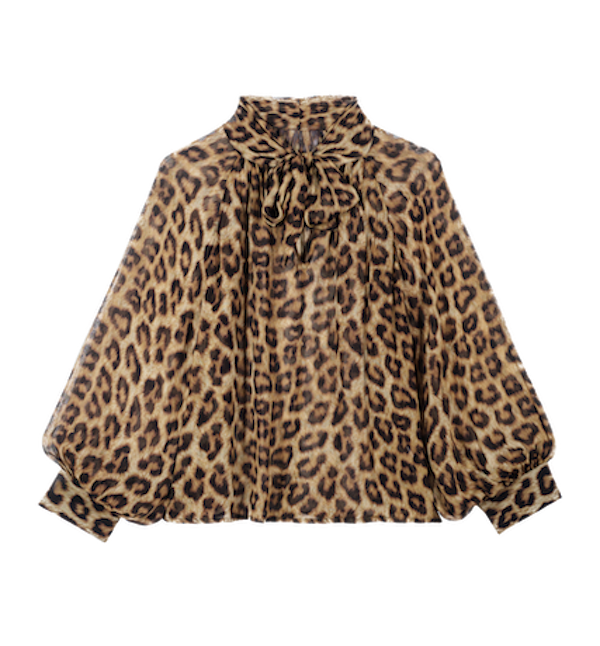 Blusa de leopardo