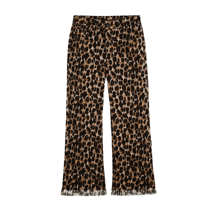 Pantalones de leopardo de Scalpers