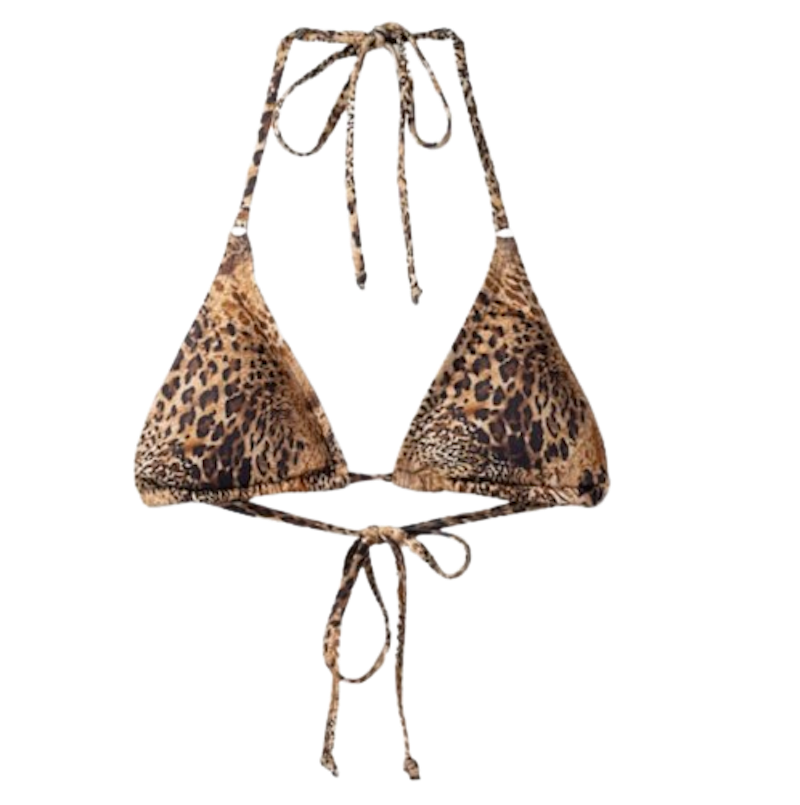 Bikini leopardo de Bershka