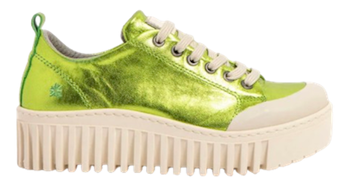 Sneakers verde de The Art Company