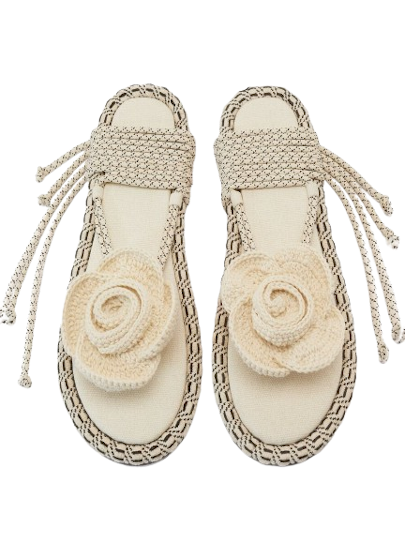 Sandalias florales de Parfois