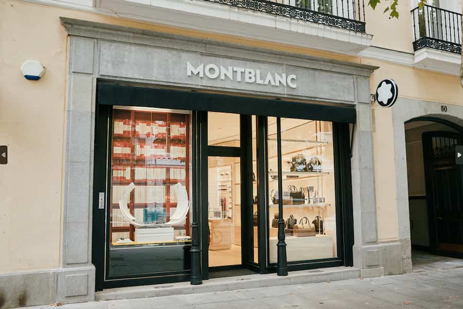 Montblanc reabre su boutique en plena Milla de Oro