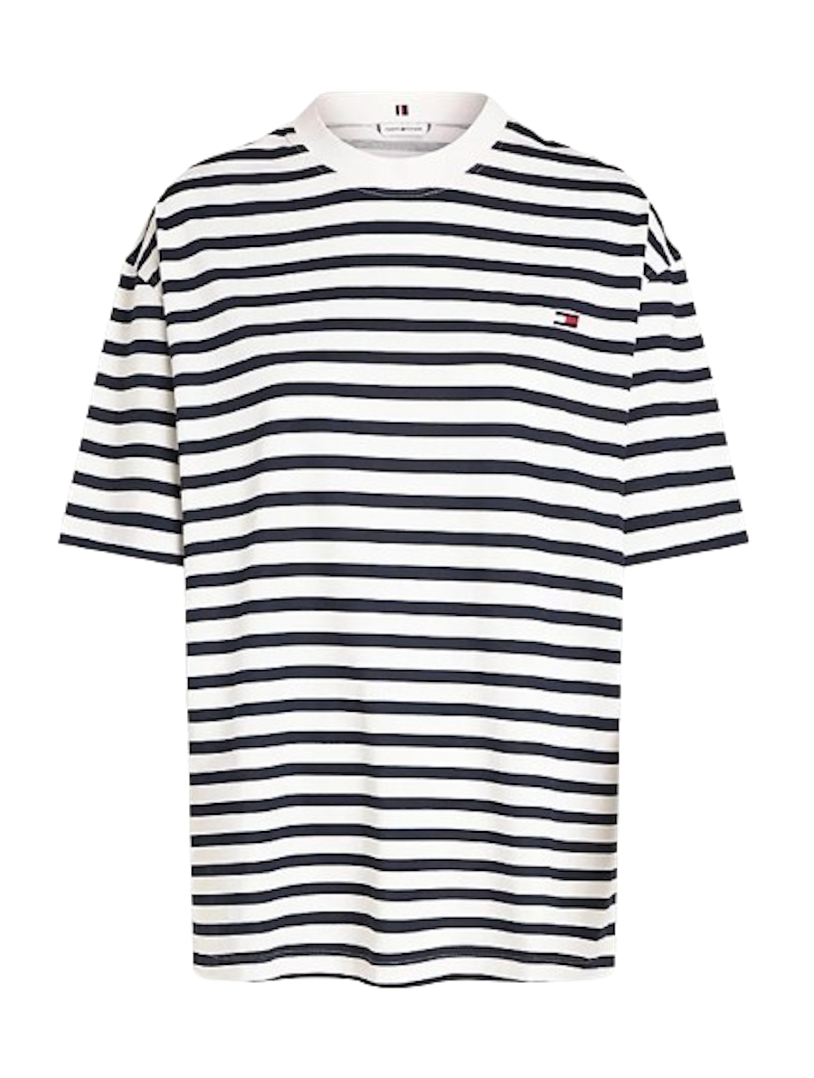 Camiseta a rayas marineras de Tommy Hilfiger