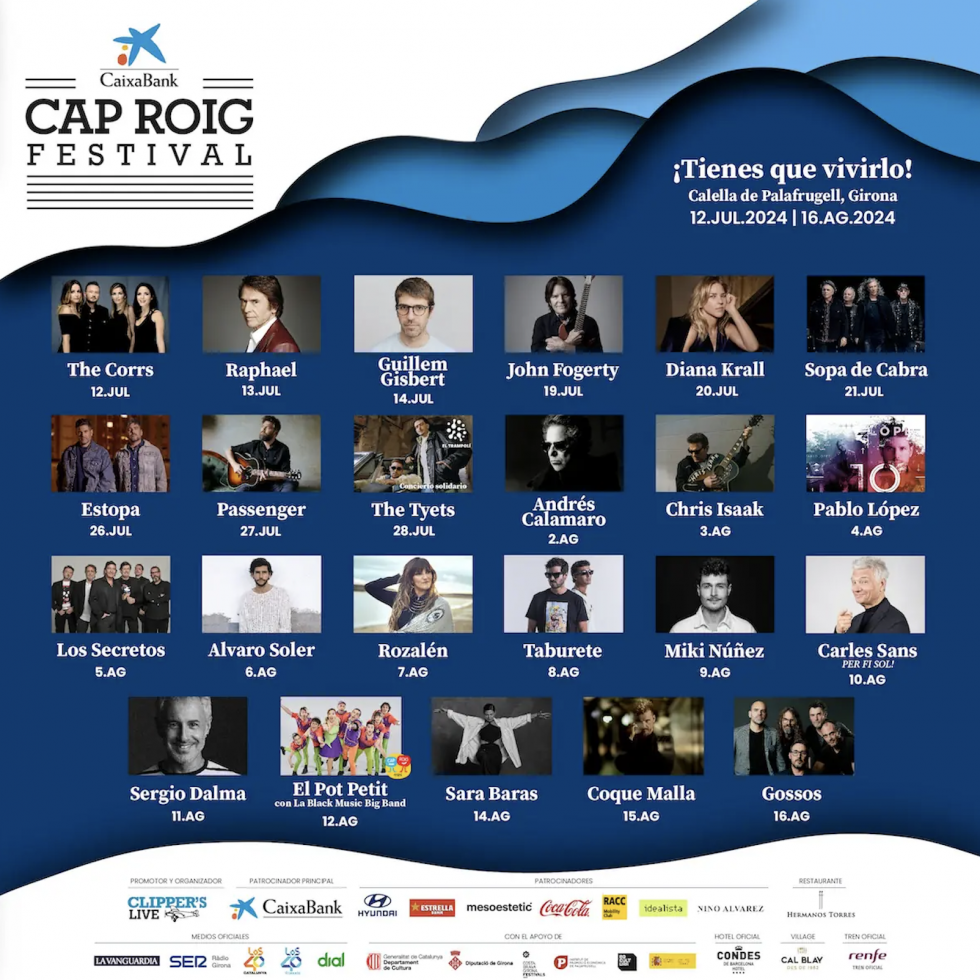 Cartel del Festival Cap Roig 2024