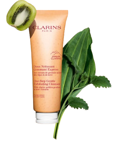 Gel Limpiador Exfoliante Suave Exprés para Todo Tipo de Pieles de Clarins