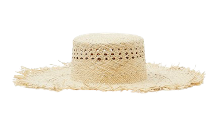 Sombrero de mimbre de COS