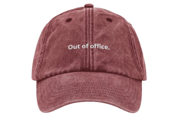 Gorra out of office