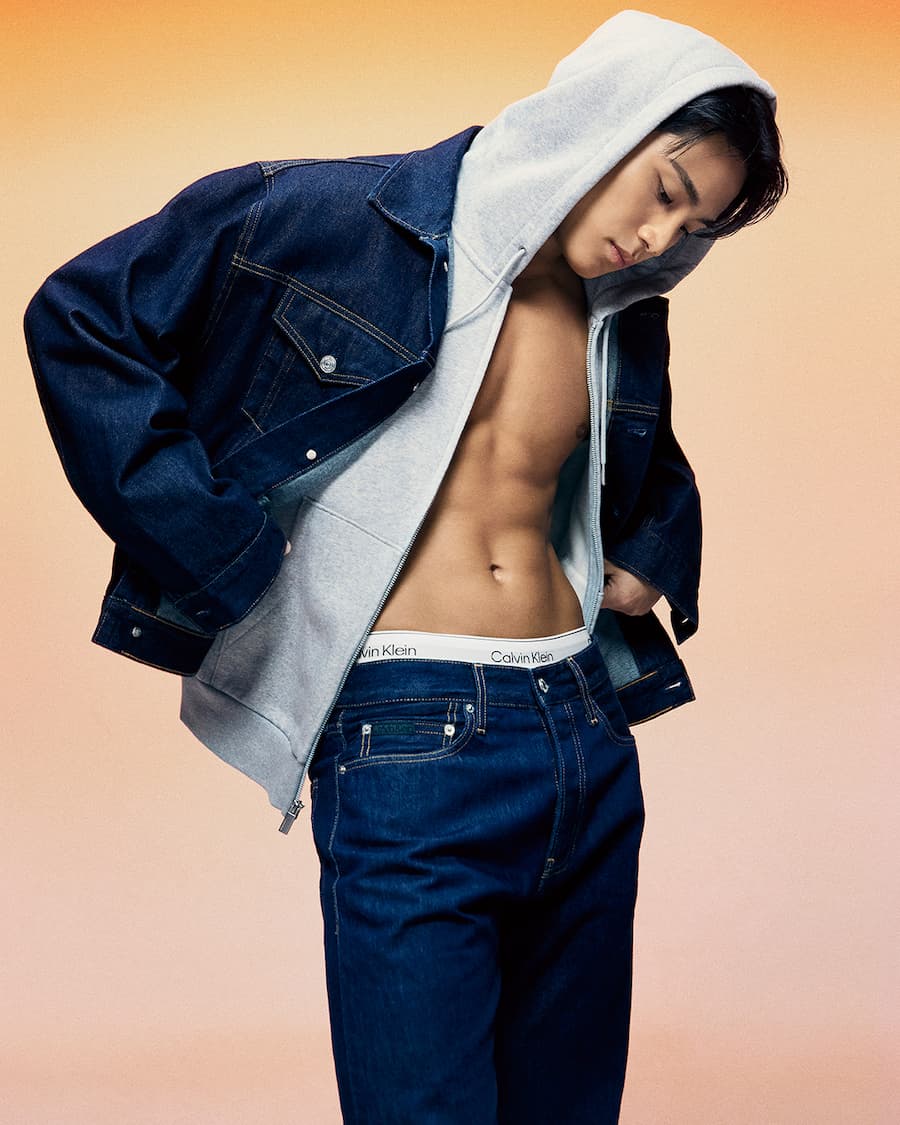 Calvin Klein y la superestrella MINGYU