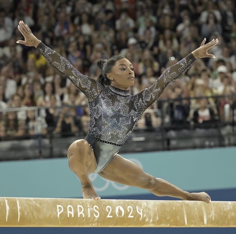 El maillot de Simon Biles  