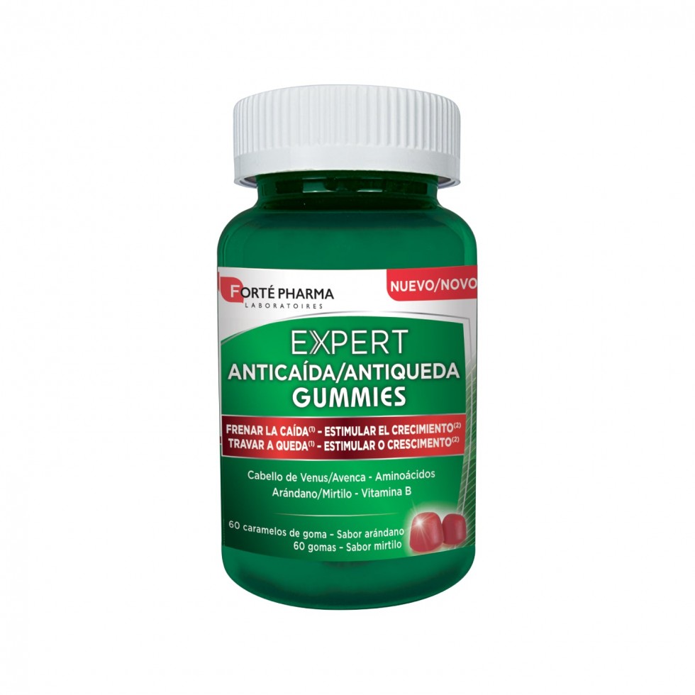 Expert anticaída gummies de Forté Pharma 