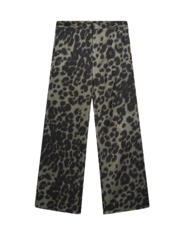 Pantalón de leopardo de Massimo Dutti