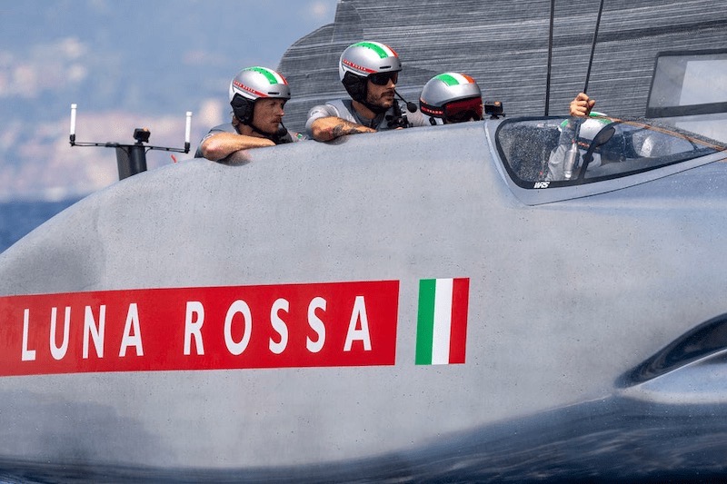 Cortesía del equipo Luna Rossa Prada Pirelli