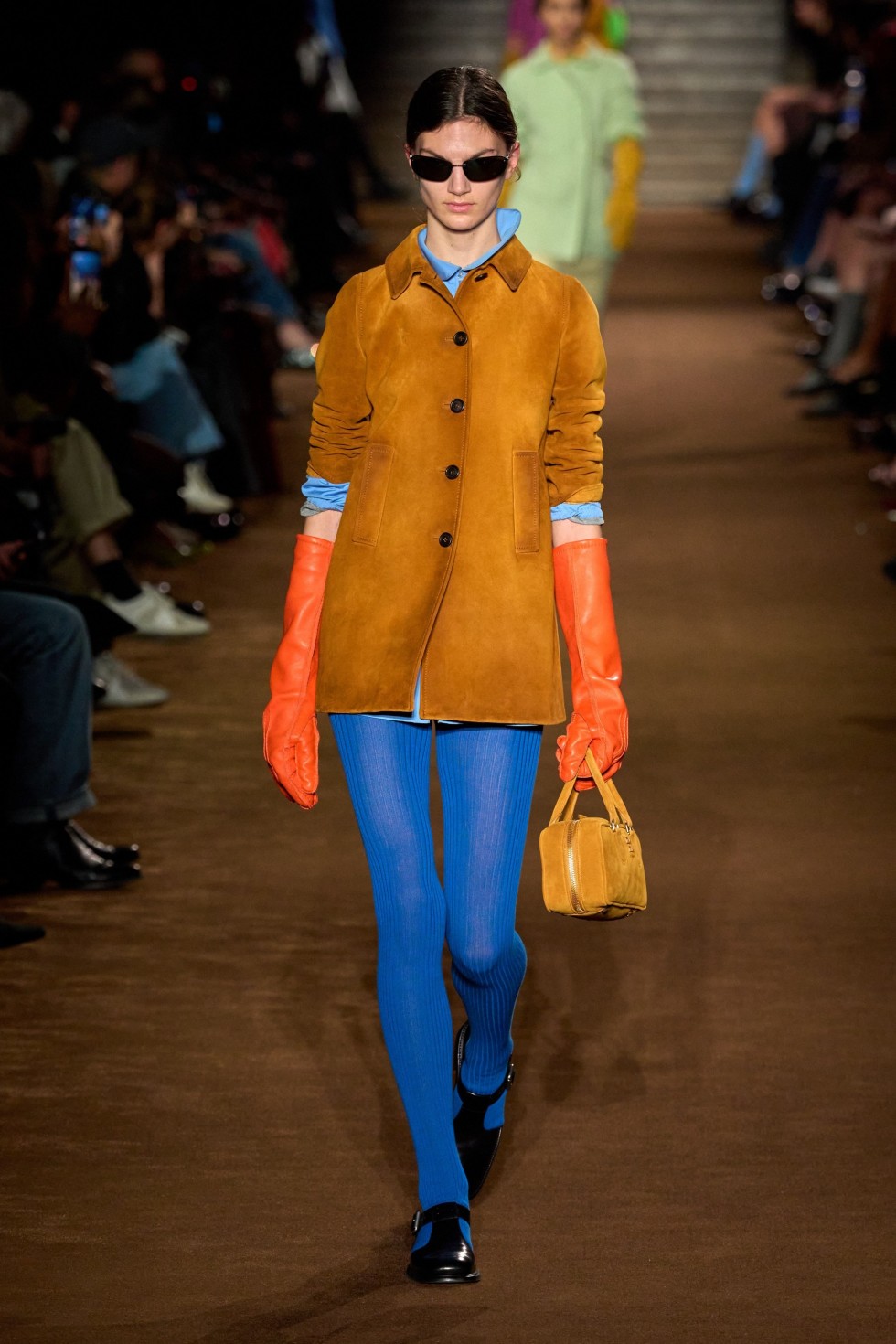 Miu Miu FW24 guantes de limpieza