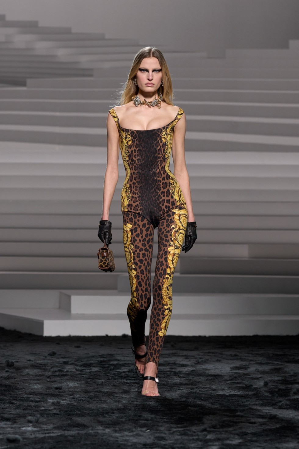 Versace FW24 guantes