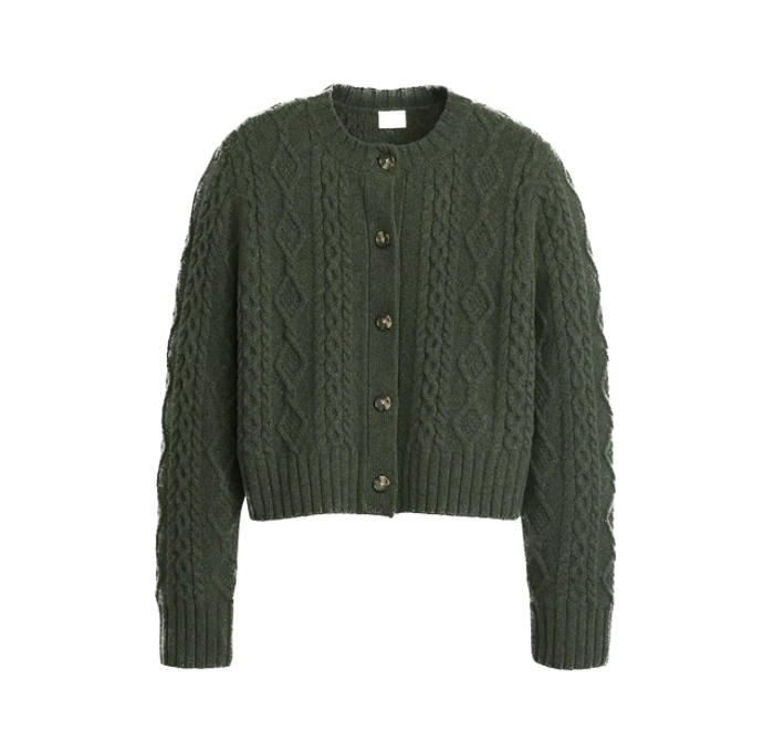 Cárdigan verde de Levi's