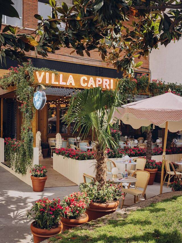 Imagen: Villa Capri, la nueva apertura de Big Mamma. ©JEROME GALLAND