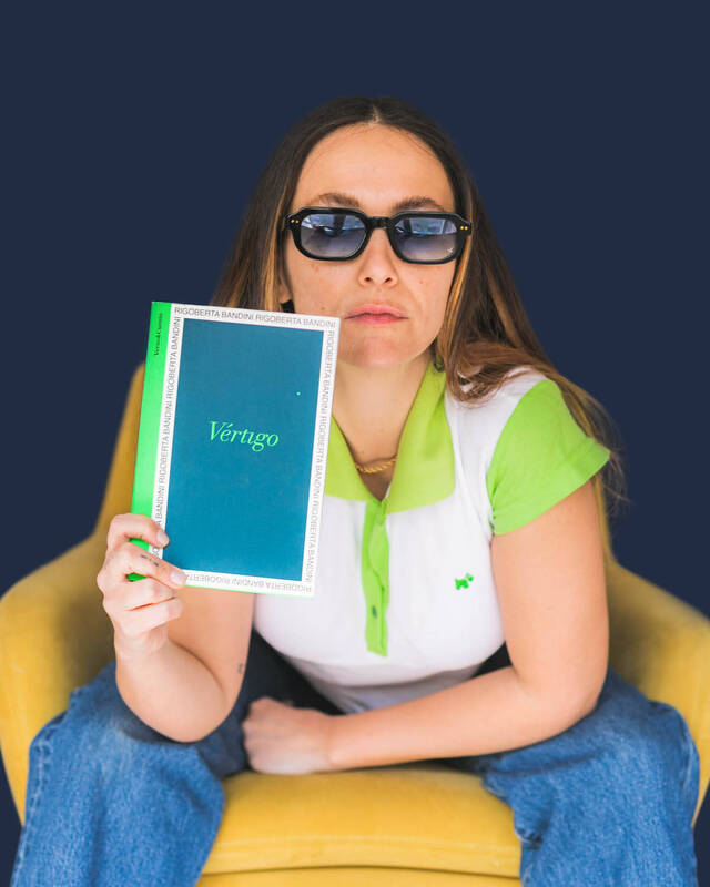 Imagen: Rigoberta Bandini con su nuevo libro 'Vértigo' ©Alba Obradors Martínez