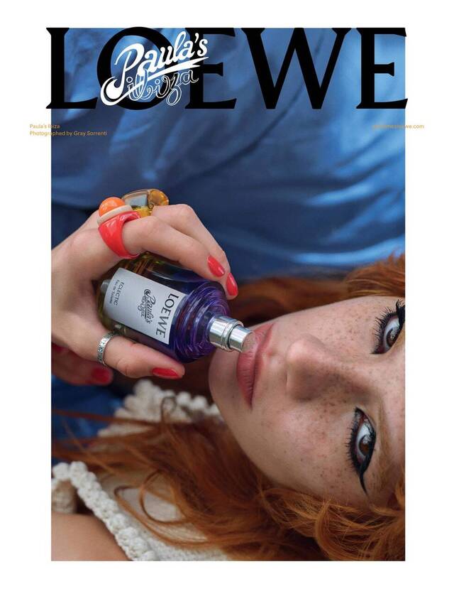 Imagen: Campaña Loewe Paula's Ibiza @Gray Sorrenti. Cortesía de la firma