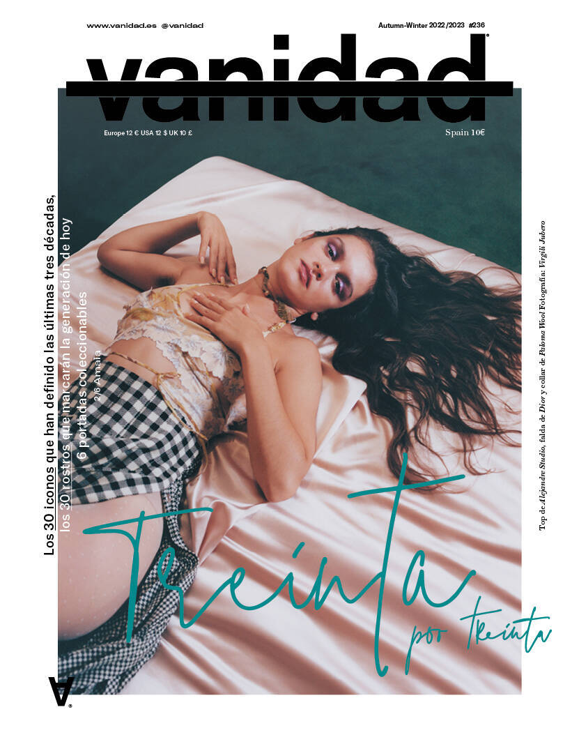 Amaia Romero, segunda portada de Vanidad FW22 ©Virgili Jubero 