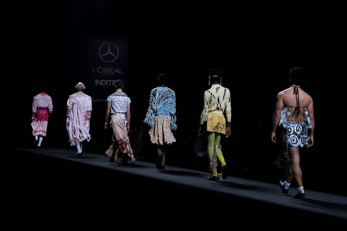 Imagen: Desfile de Aitorgoikoetxea. Cortesía de Mercedes-Benz Fashion Week Madrid