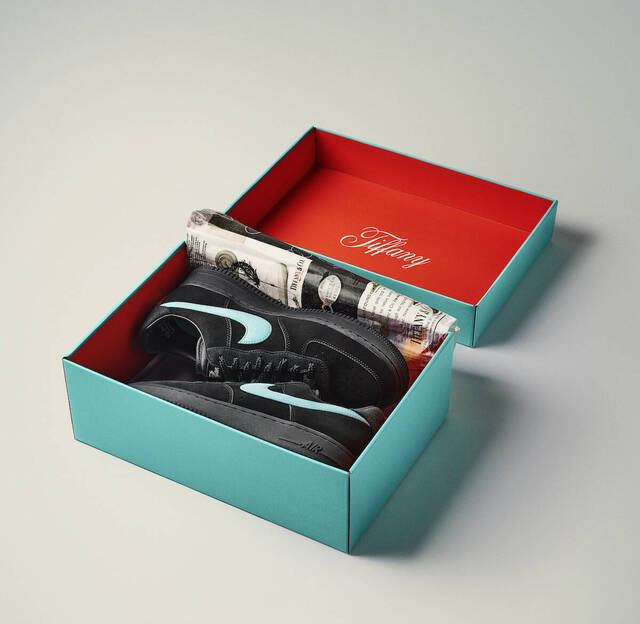Imagen: La última colaboración de Nike x Tiffany & Co. Cortesía de la firma