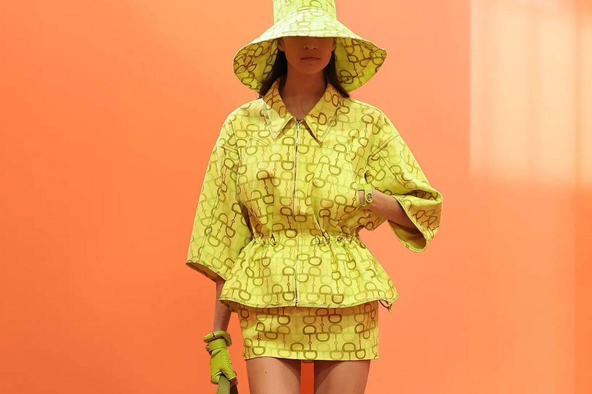 5 tendencias de los años 60 que recuperamos. Imagen: Gucci SS25
