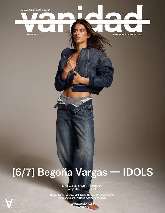 Begoña Vargas, sexta portada de Vanidad 240. ©FedeDelibes