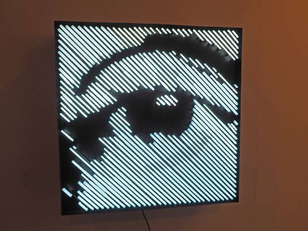 2. Alexandre Farto, Gleam. Galería Vera Cortés.